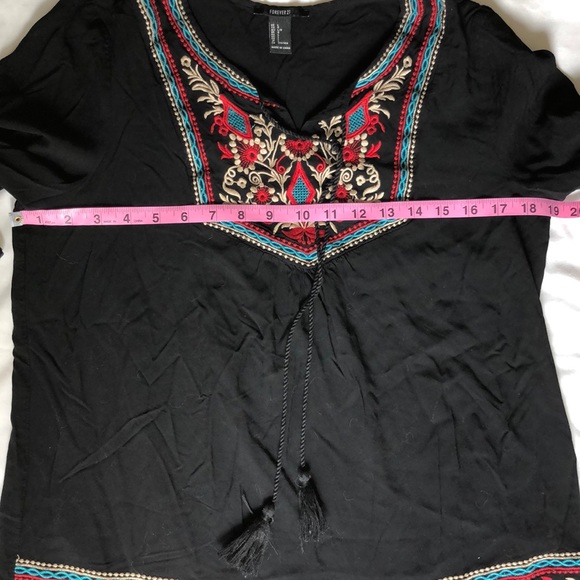 Cotton bohemian tunic - Picture 5 of 6